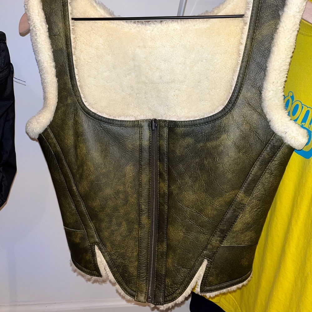 KNWLS reversible vest corset
